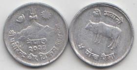 Непал 5 пайс 1971-1982 xf