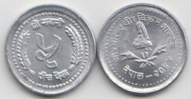 Непал 5 пайс 1982-1990 UNC