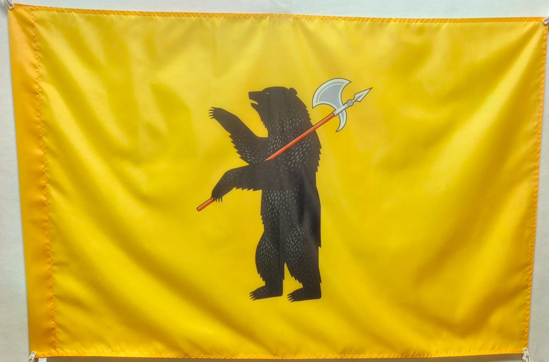 Флаг Ярославской области 135х90см