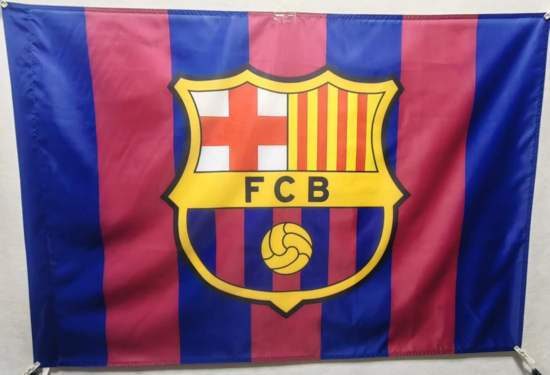Флаг ФК Барселона 135х90см