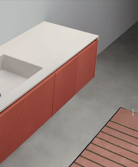 Комплект мебели из 4-х модулей столешница Colormood Antonio Lupi Binario 03 (Пример 3) ФОТО