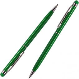 зеленые ручки со стилусом TouchWriter