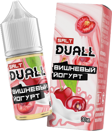 Duall Salt - Вишневый йогурт 30 мл. 20 мг. light