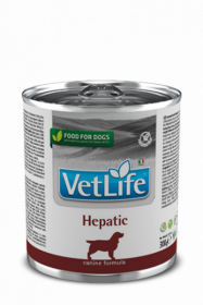 Vet Life Dog влажный корм Hepatic  (Гепатик) банка 300г.