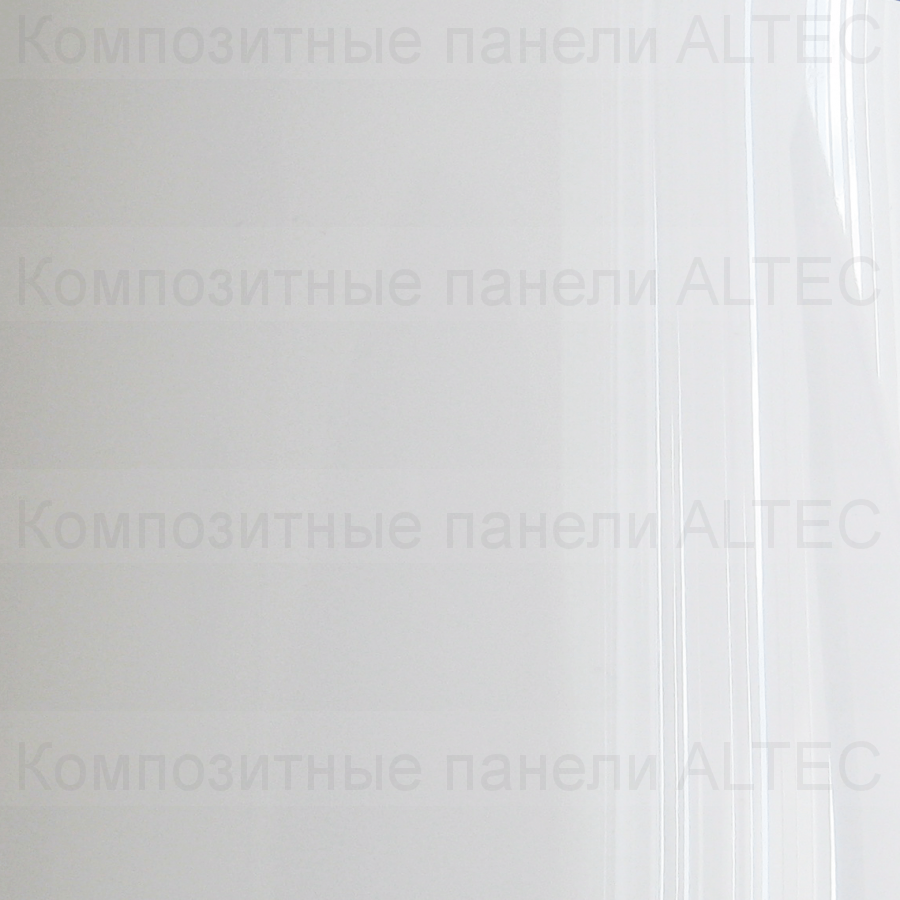 Композитная панель Altec RAL9003 Белый глянец