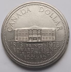 100 лет со дня присоединения острова Принца Эдуарда 1 доллар Канада 1973