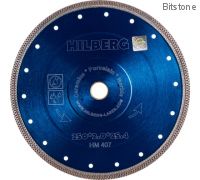 Диск алмазный отрезной Турбо Ультратонкий Х-тип (250х25.4/22.23 мм) Hilberg HM407
