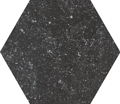 CORALSTONE HEXAGON BLACK