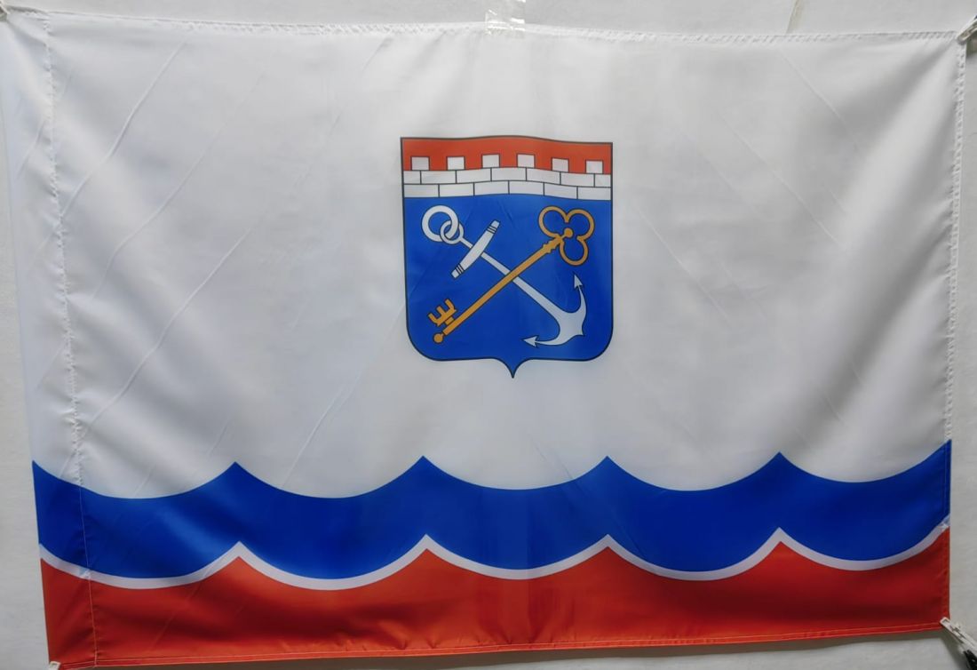Флаг Ленинградской области 135х90см