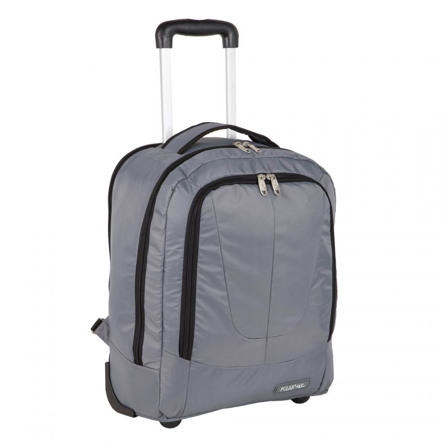 Рюкзак с телегой на колесах П7102 серый (Серый) POLAR S-4617071020064