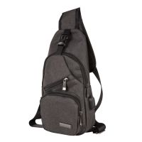 Однолямочный рюкзак П0140 (Черный) POLAR S-4617830140057