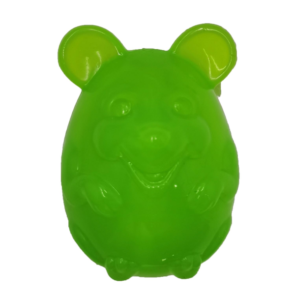 Игрушка для собак Petpark Ежик зеленый с пищалкой 8 см