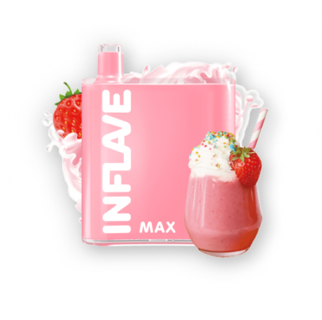 INFLAVE MAX 4000 - Клубничный милкшейк