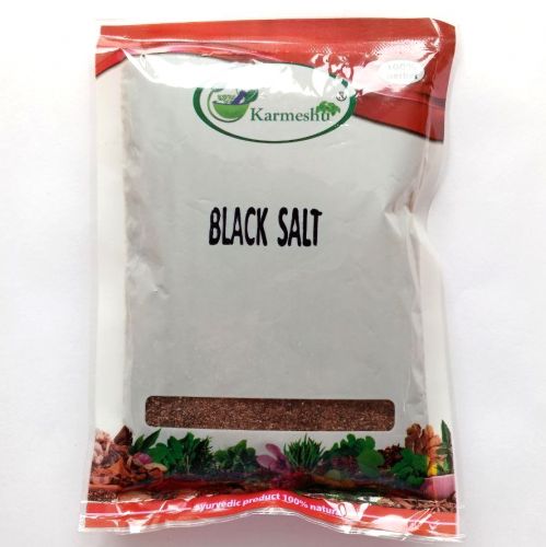 Соль черная пакет | Black salt | 200 г | Karmeshu