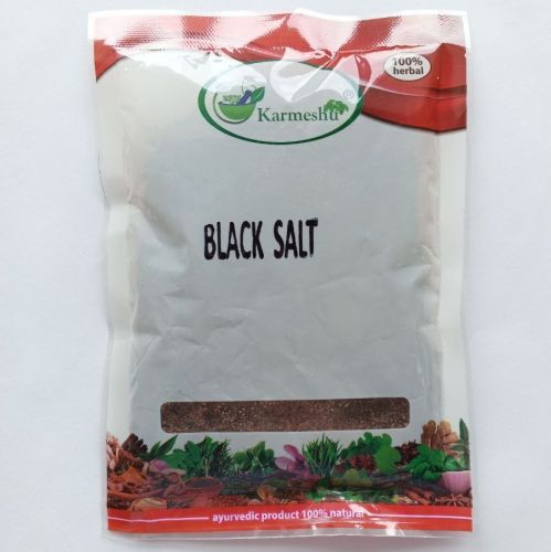 Соль черная пакет | Black salt | 100 г | Karmeshu