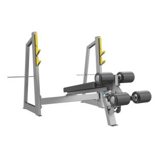 Скамья-стойка для жима под углом вниз DHZ Fitness A-3041 