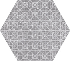 CORALSTONE HEXAGON MELANGE GREY 29,2X25,4