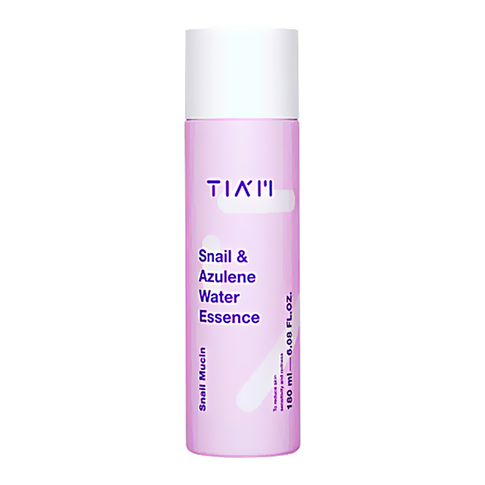 TIAM Тонер - эссенция с муцином улитки и азуленом. Snail & azulene water essence, 180 мл.