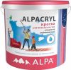 Краска для Потолков Alpa Alpacryl 10л Белая, Глубокоматовая / Альпа Альпакрил