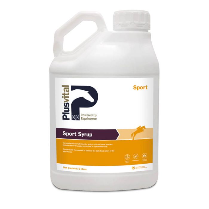 Plusvital Sport Syrup Мультивитамины для энергии. 5 литров