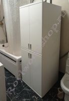 Шкаф для стиральной и сушильной машин "Глосси-Дупль- В