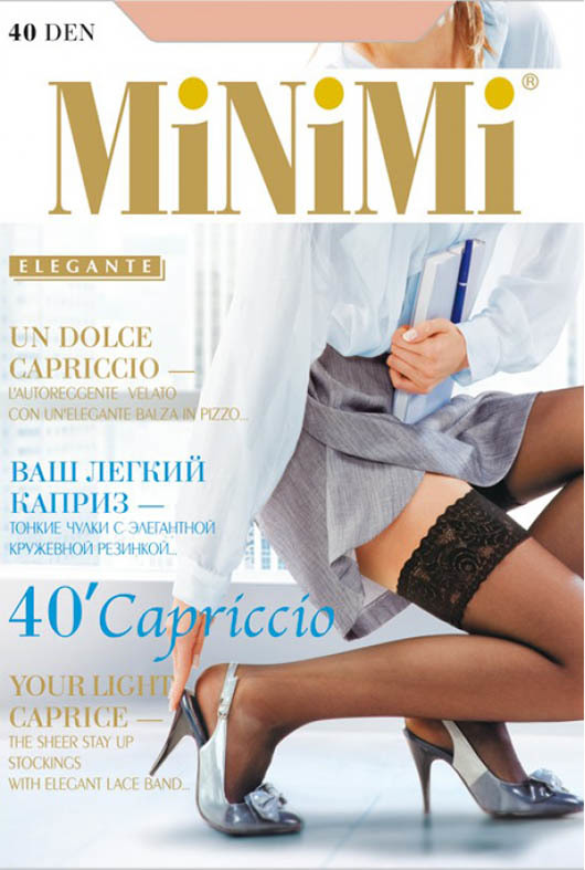 чулки MINIMI Capriccio 40