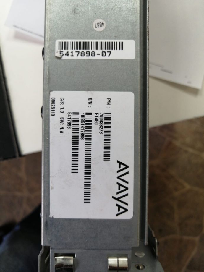 Блок вентиляторов AVAYA G450 700438278