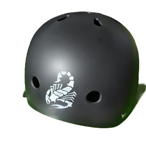 Шлем для трюкового самоката AH07BM-Art1 фирма Атеми М 52-56 cm