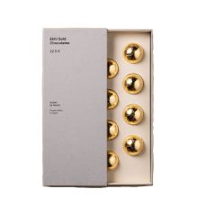 Конфеты  шоколадные Ekhi Gold Золотое солнце с 22,5-каратным золотом - футляр 8 шт (Испания)