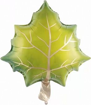 Кленовый лист 58см зеленый