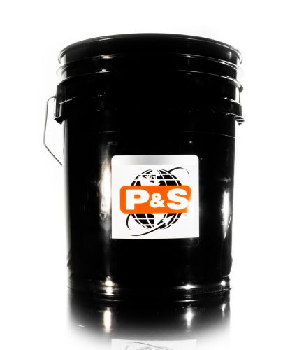 P&S Plastic Wash Bucket (5 Gallon) Black Ведро для мойки + Grit Guard