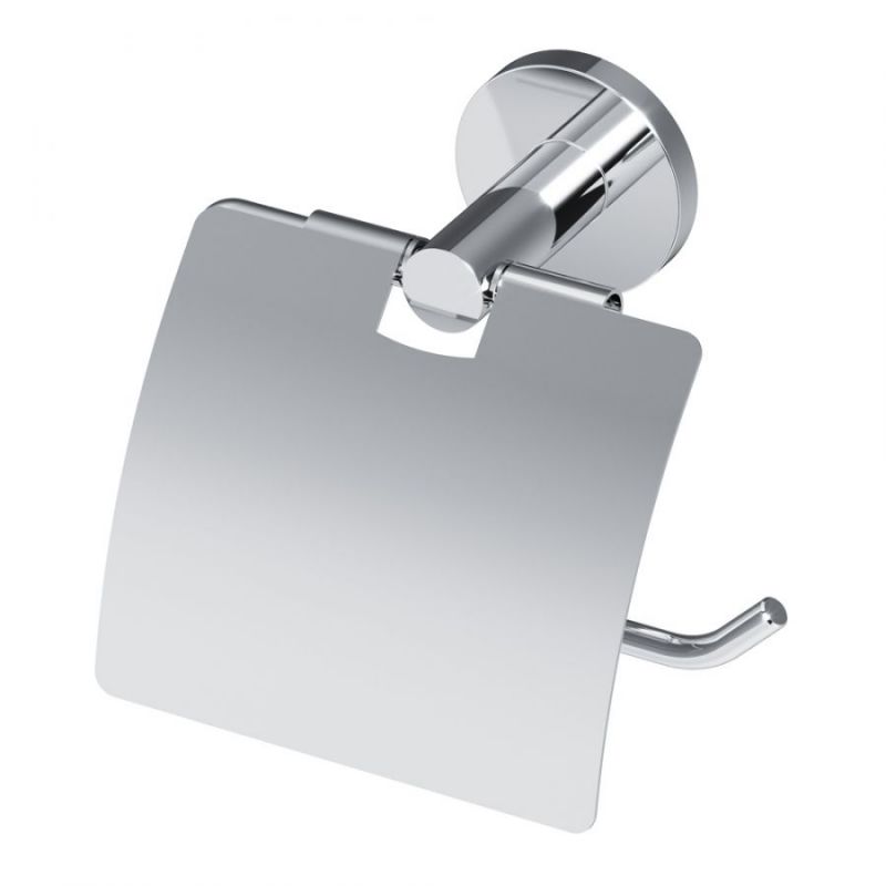 Держатель для туалетной бумаги с крышкой, хром, AM.PM X-Joy A85A341400