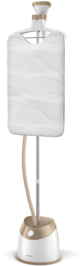 Отпариватель вертикальный для одежды Philips GC524, белый/золотистый