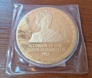 Великобритания Памятная медаль "Коронация Елизаветы II" Proof