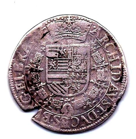 1 патагон 1612-1621 ND Брабант Испанские Нидерланды