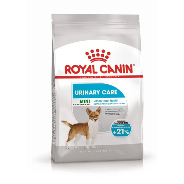 Сухой корм для собак мелких пород Royal Canin Mini Urinary Care при мочекаменной болезни