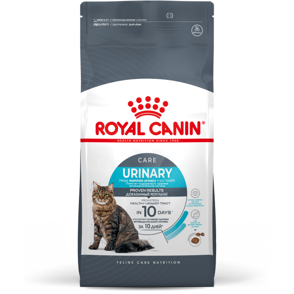 Сухой корм для кошек Royal Canin Urinary Care для поддержания здоровья мочевыделительной системы