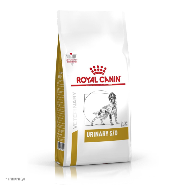 Сухой корм для собак Royal Canin Urinary диета при мочекаменной болезни