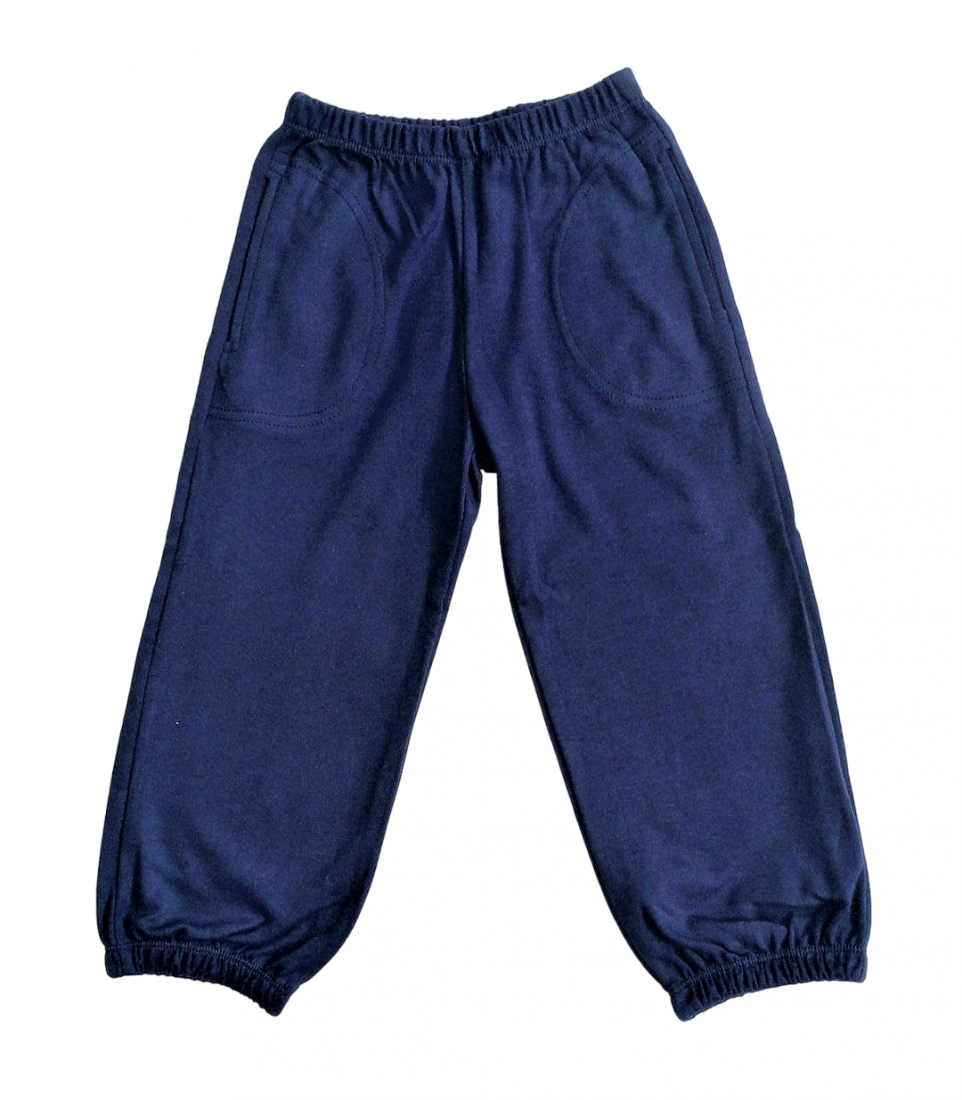Темно-синие спортивные брюки для мальчика