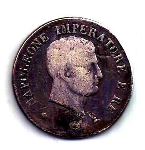 5 лир 1808 Италия Наполеон I Франция