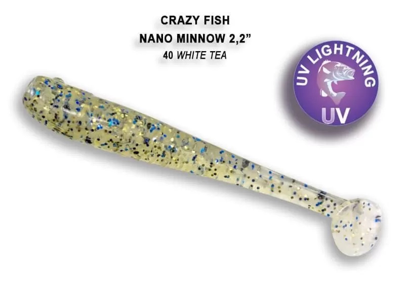 Приманка Crazy Fish Nano minnow 2.2, цвет 40