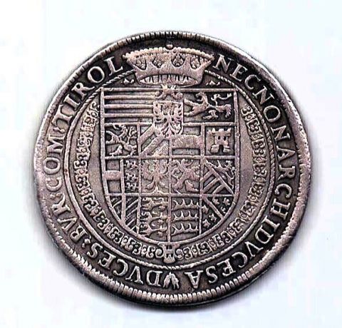 1 талер 1605 Австрия Священная Римская Империя AUNC - XF
