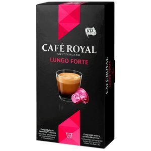 Кофе в капсулах Cafe Royal Lungo Forte 10 шт ( совместимые с кофемашинами Nespresso)