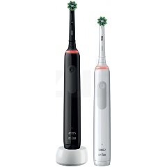 Электрическая зубная щетка Oral-B Pro 3 3900N, белый/черный