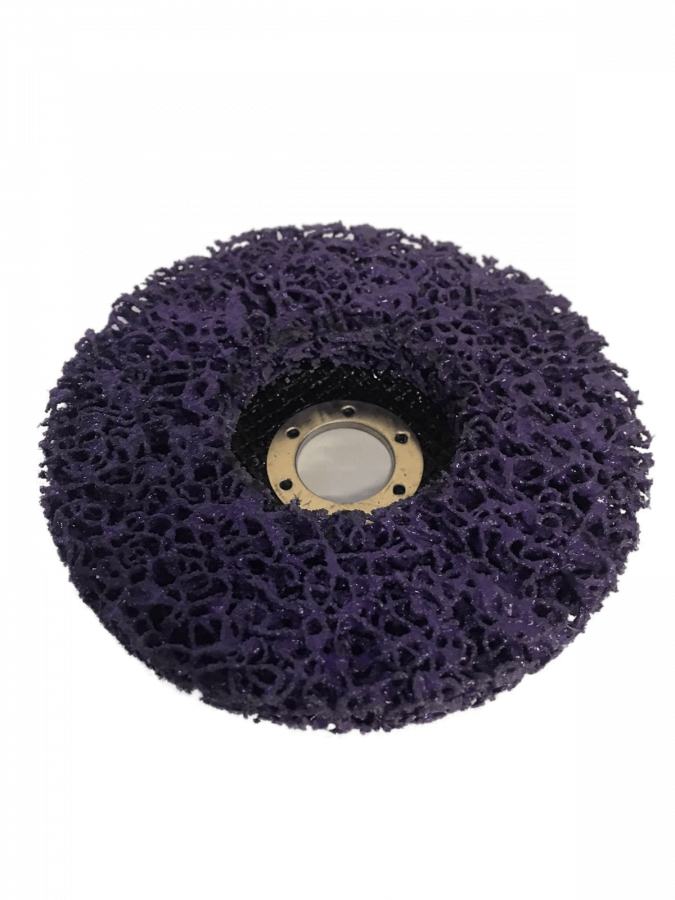 Expert Зачистной круг пурпурного цвета Clean&Strip II на оправке 125х13х22мм