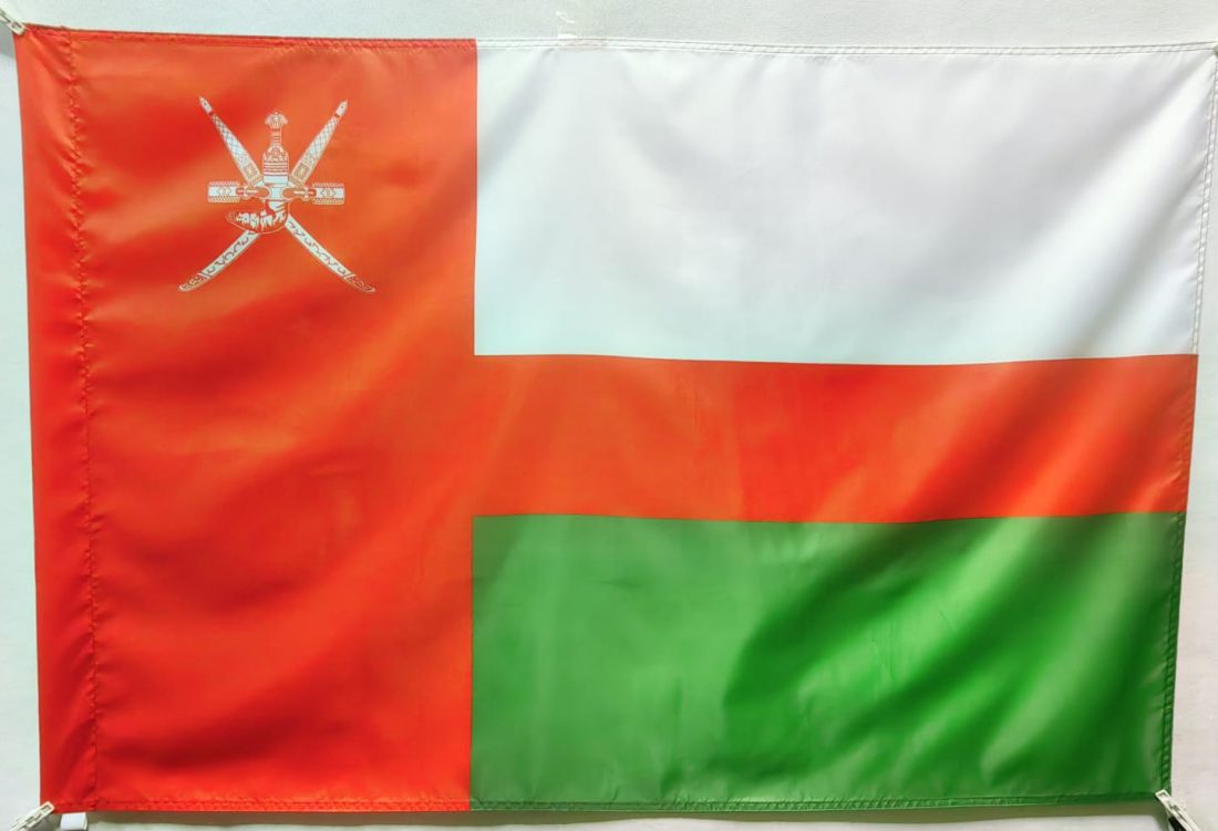 Флаг Омана 135х90см.