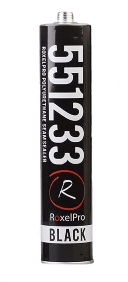 RoxelPro Многоцелевой ПУ герметик 550, чёрный, картридж 310 мл.