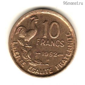 Франция 10 франков 1952 B
