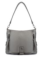 Кожаная сумка Labbra L-HF4061 grey