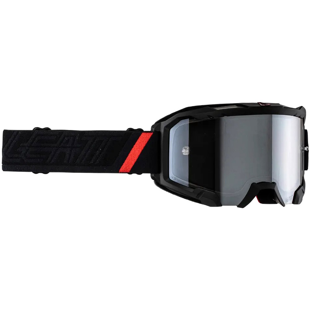 Leatt Velocity 4.5 Iriz Black Silver 50% (2024) очки для мотокросса и эндуро